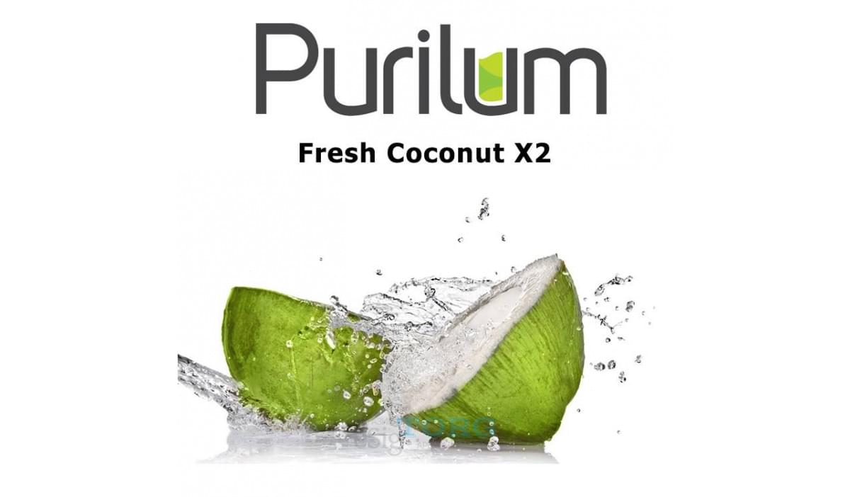 Fresh coconut. Purilum.